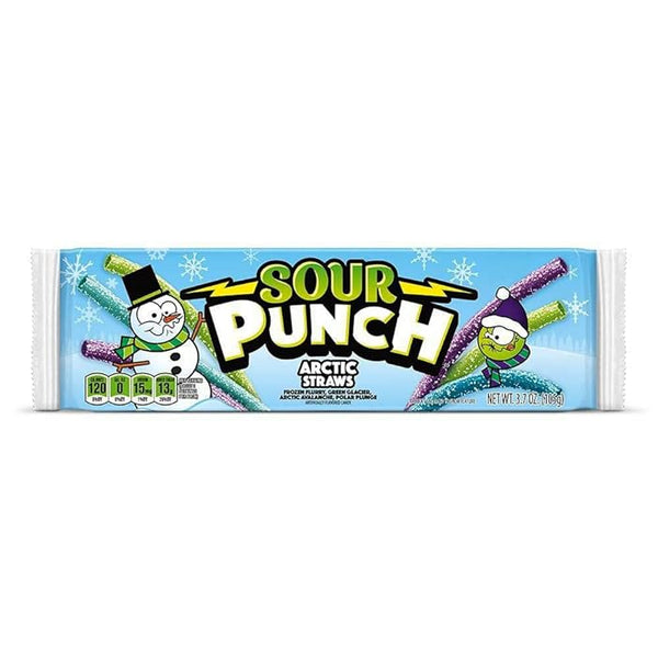 Sour Punch Arctic Straws (91g) [Christmas]