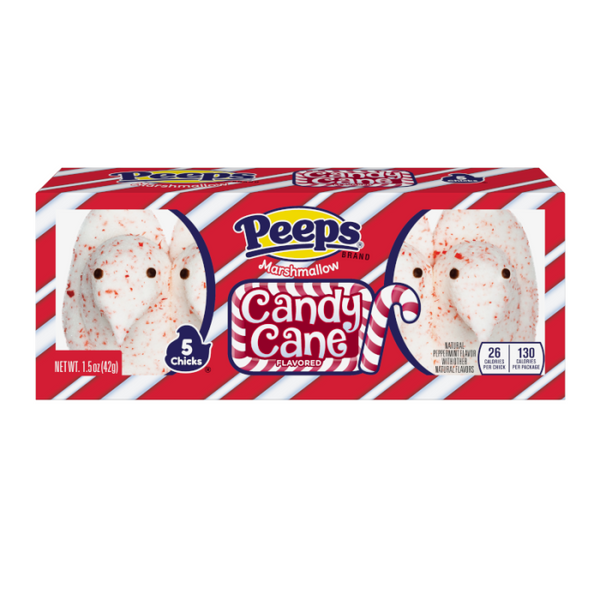 Peeps Candy Cane Chicks (43g)