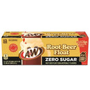 A&W Zero Sugar Root Beer Float- 12 Pack