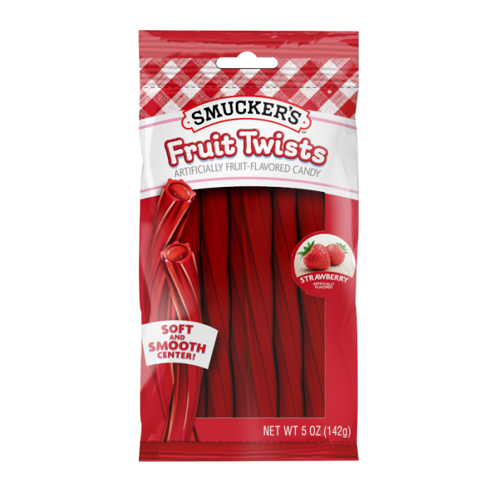 Smucker's Fruit Twist Strawberry (142g)