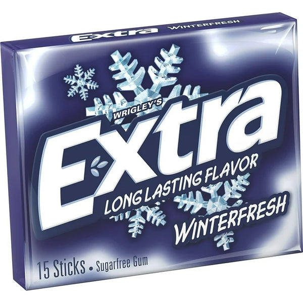 Extra Winterfresh Gum- 15 Sticks (50g)