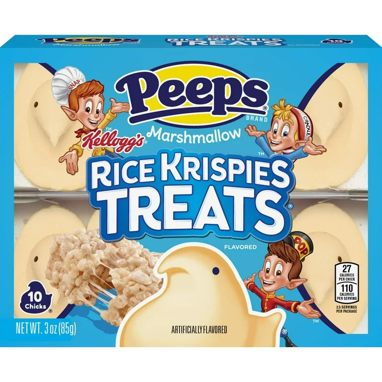 Peeps Rice Krispies Treats- 10ct (85g)