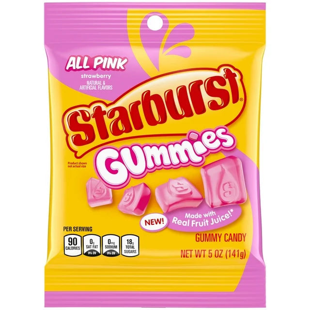 Starburst Gummies All Pink (141g)