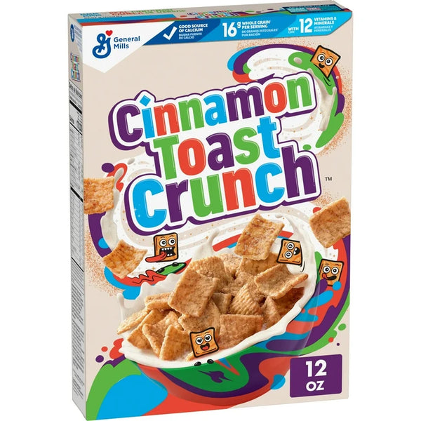 General Mills Cinnamon Toast Crunch Cereal 340g