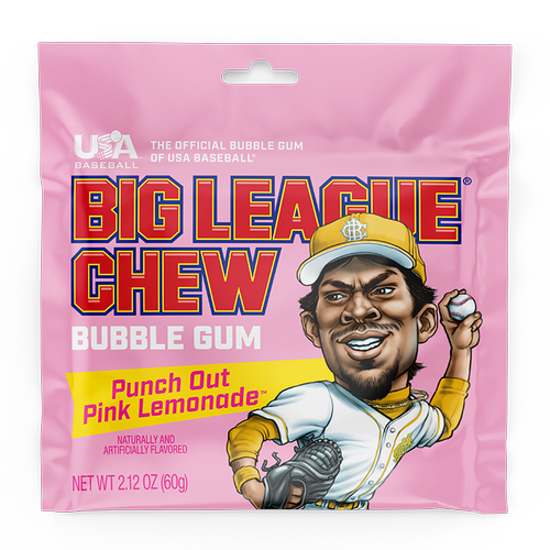 Big League Chew Pink Lemonade (60g)
