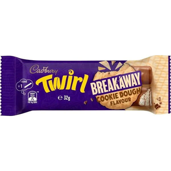 Cadbury Twirl Breakaway Cookie Dough (32g)