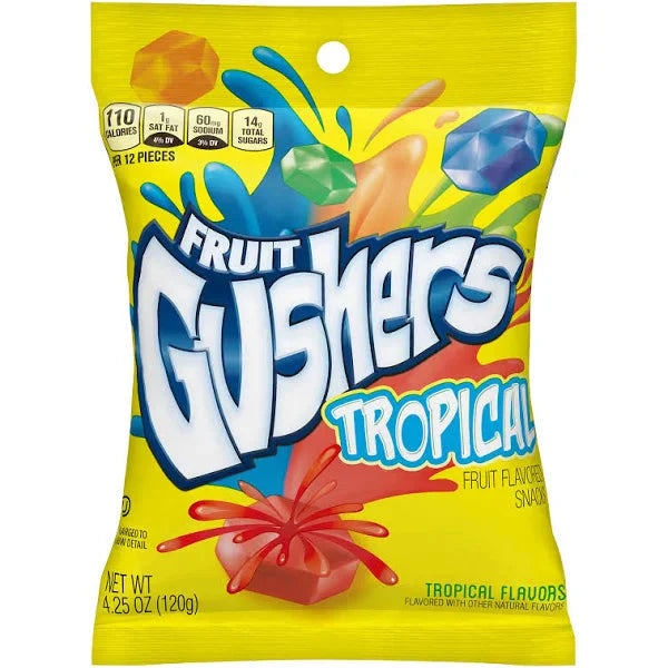 Fruit Gushers Tropical Peg Bag (120g)