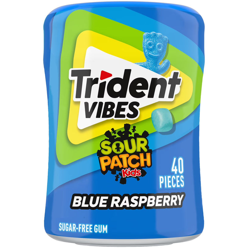Trident X Sour Patch Kids Blue Raspberry- 40pc