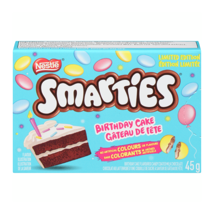 Nestle Smarties Birthday Cake (45g)