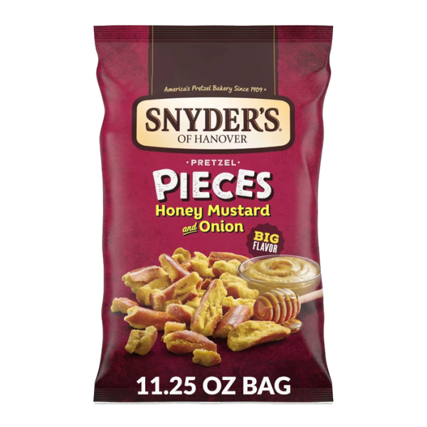 Snyder's Pretzel Pieces Honey Mustard & Onion (318g)