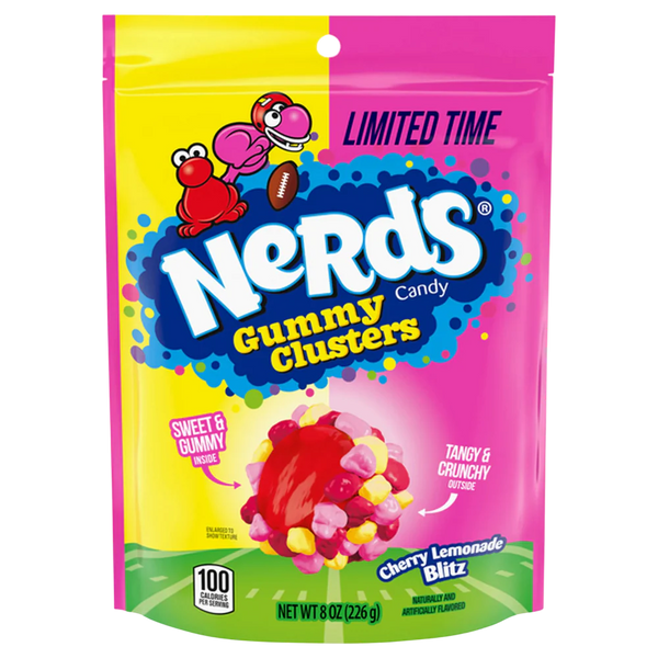 Nerds Gummy Clusters Cherry Lemonade Blitz (226g)