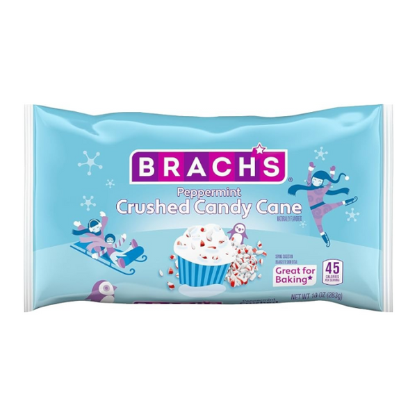 Brach’s Peppermint Crushed Candy Canes (283g) [Christmas]