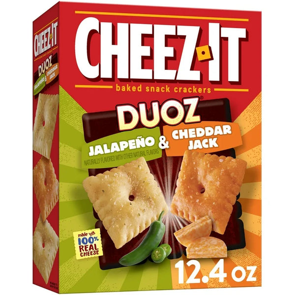 Cheez It Duoz Jalapeno & Cheddar Jack (351g)