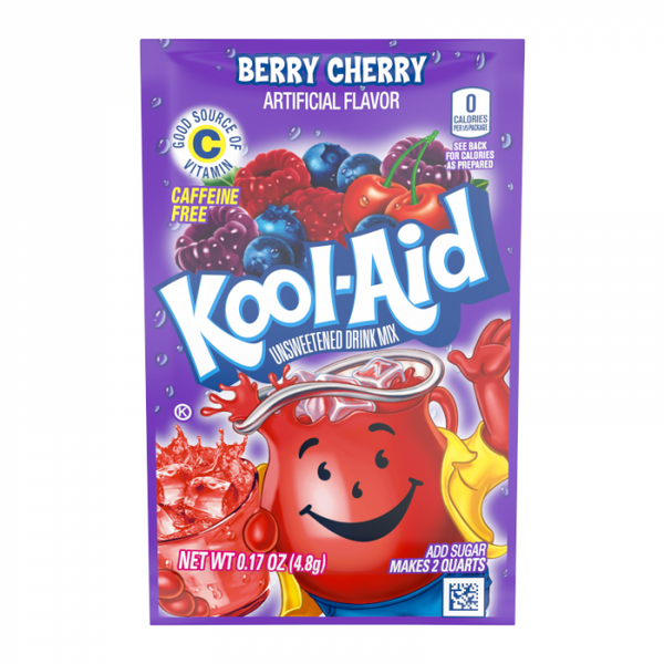 Kool-Aid Berry Cherry Drink Mix (4.8g)