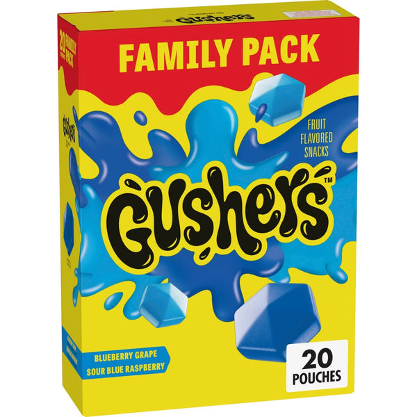 gushers family pack blueberry grape and sour blue raspberry