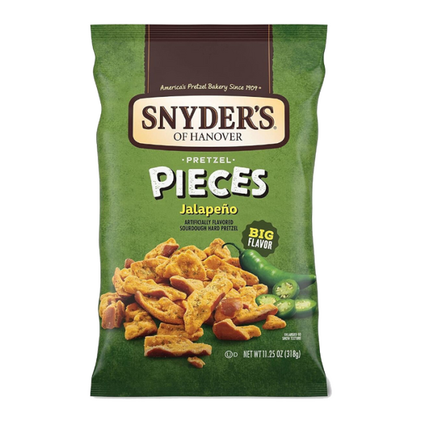 Snyder's Pretzel Pieces Jalapeno (318g)