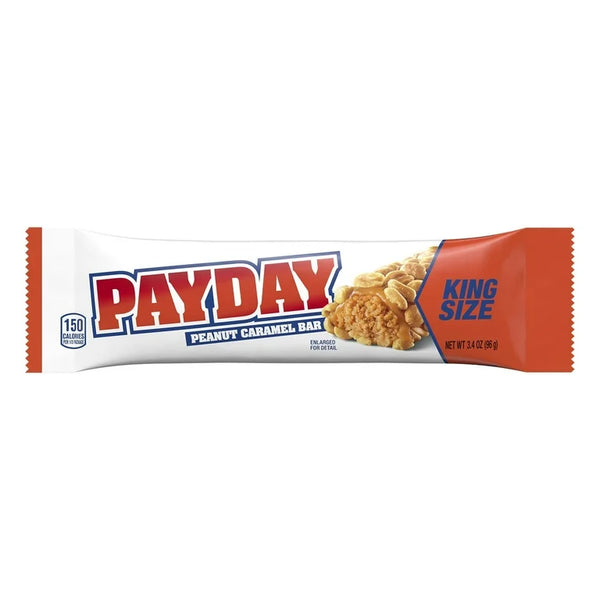 payday peanut caramel bar king size 96g