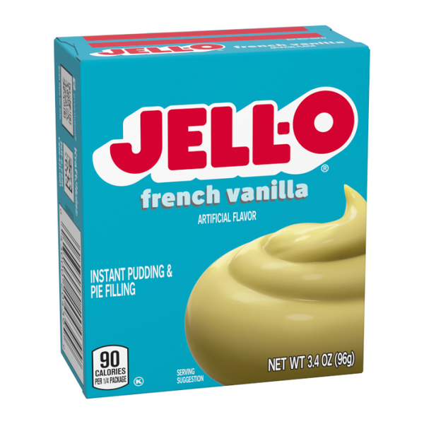 Jell-O French Vanilla Instant Pudding (96g)