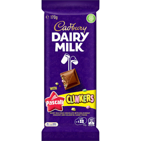 Cadbury Pascall Clinkers Block (170g)