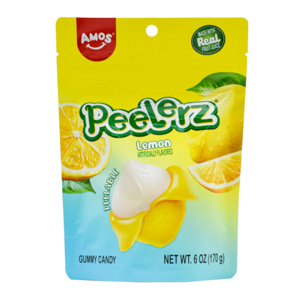 Amos Peelerz Gummy Lemon (170g)