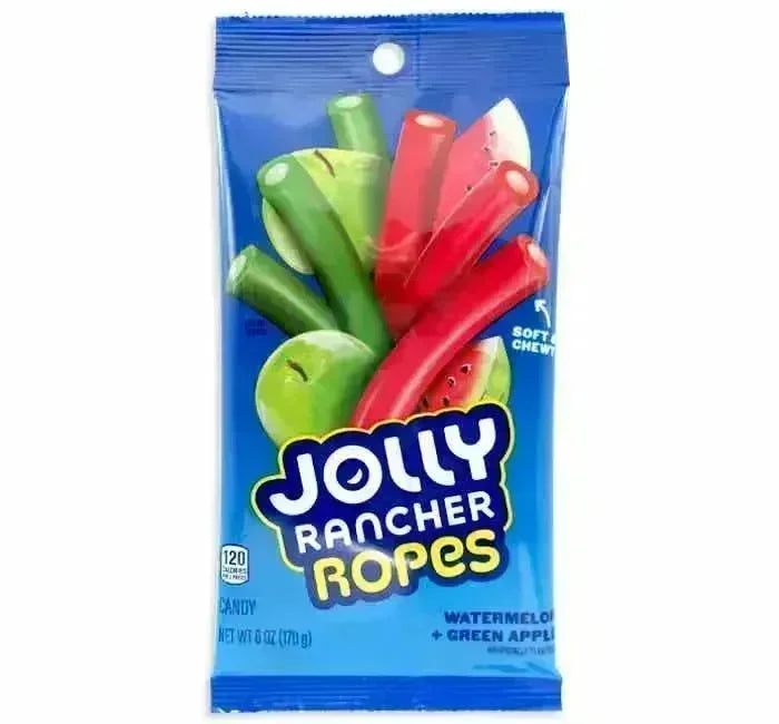 Jolly Rasncher Ropes Jolly Rancher Ropes- Watermelon/ Green Apple (179g)