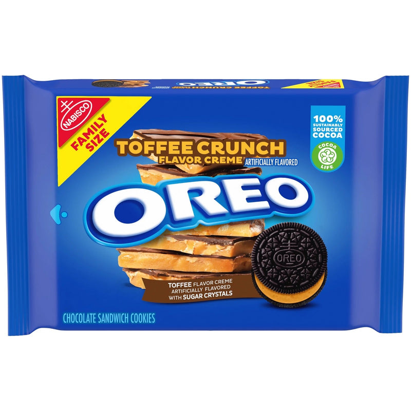 Oreo Toffee Crunch Family Size (482g)