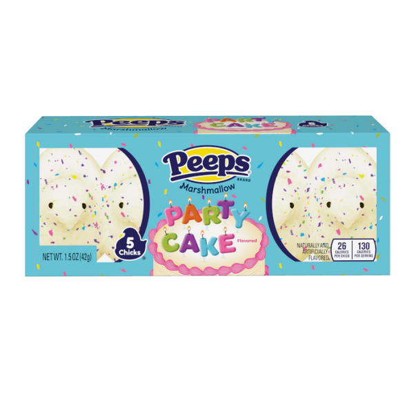 Peeps party cake marshmallow chicks 42g