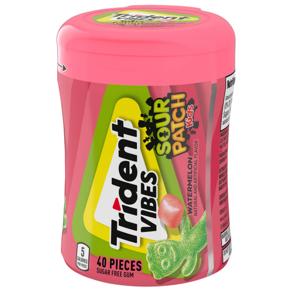 Trident X Sour Patch Kids Watermelon- 40pc
