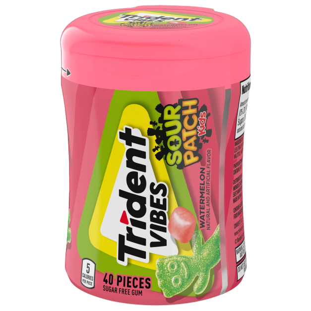 Trident X Sour Patch Kids Watermelon- 40pc