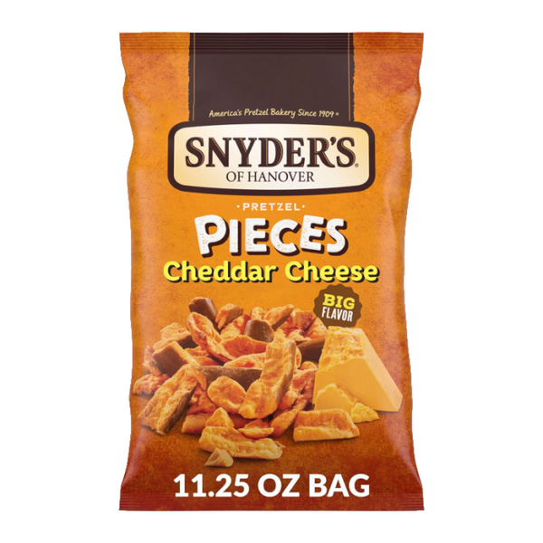 Snyder's Pretzel Pieces Cheddar Cheese (318g)