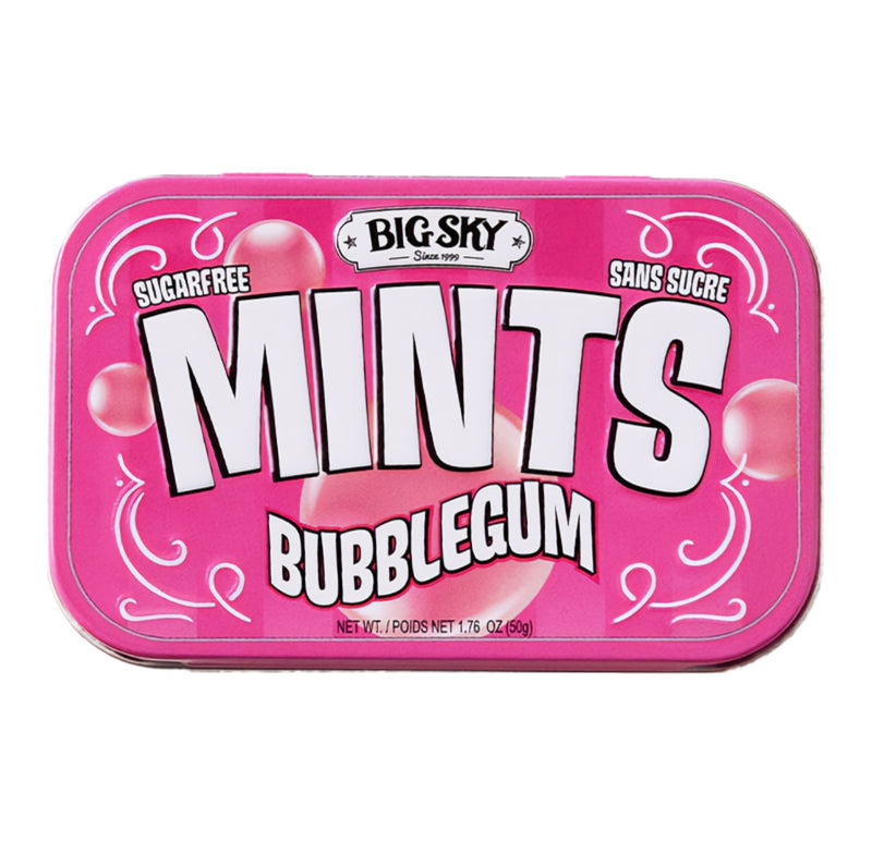 Big Sky Mints Bubble Gum (50g)