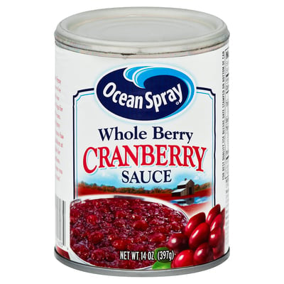 Ocean Spray Whole Berry Cranberry Sauce (397g)