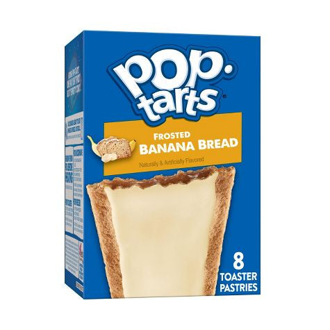 Pop Tarts Frosted Banana Bread- 8 Pack (384g) [Limited Edition]