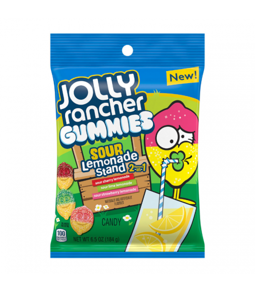 Jolly Rancher Gummies Sour Lemonade Stand (184g)