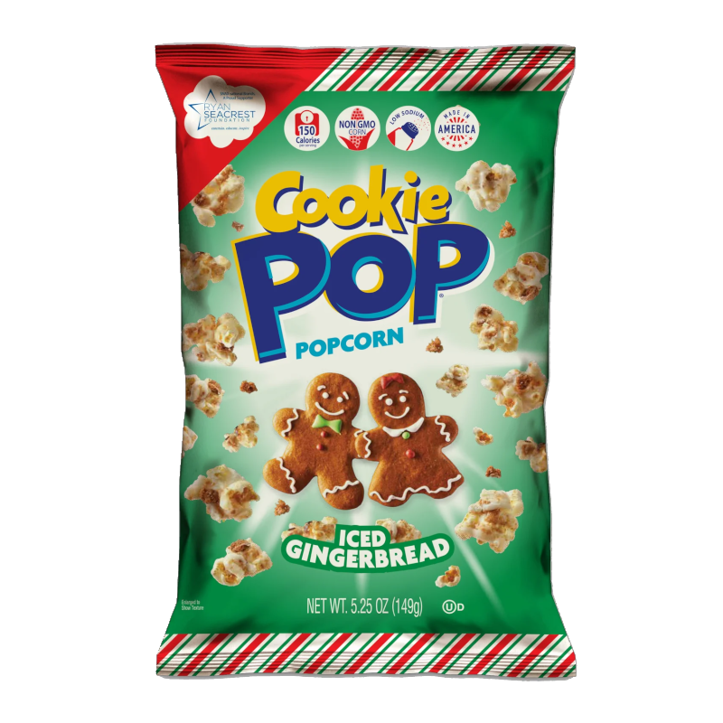 Cookie Pop Iced Gingerbread Popcorn (149g)