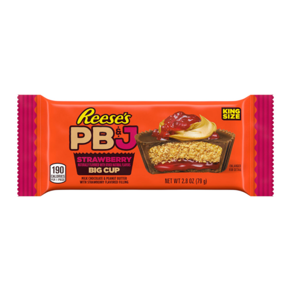 Reese's PB&J Strawberry Big Cup King Size (79g)