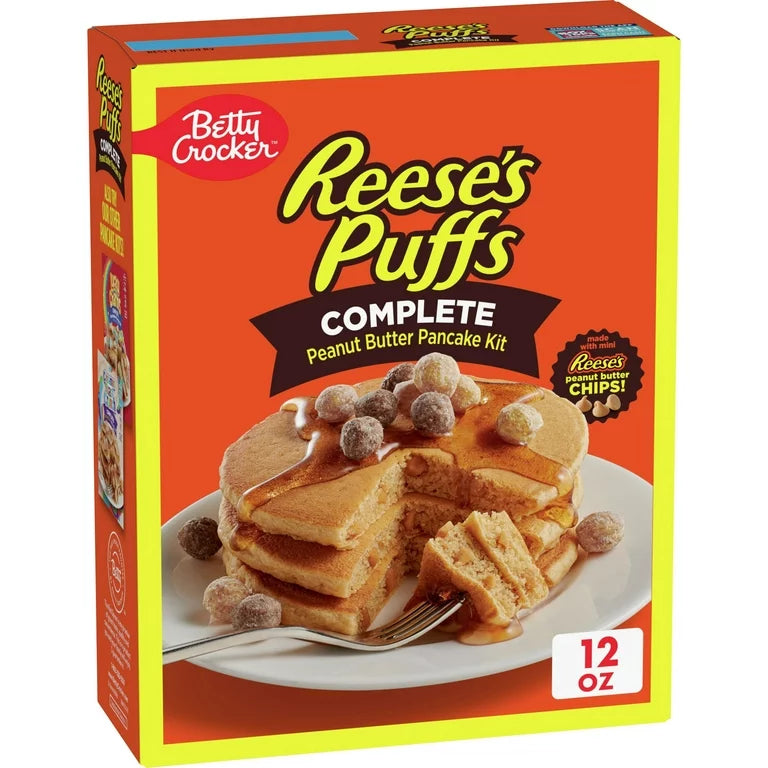 Betty Crocker Reese’s Puffs Peanut Butter Pancake Mix (340g)