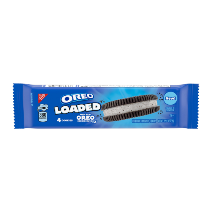 Oreo loaded cookies 72g