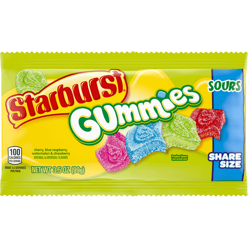 Starburst Gummies Sour Share Size (99g)