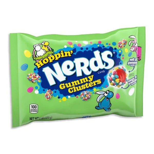 Nerds Hoppin’ Gummy Clusters (170g) [Easter]
