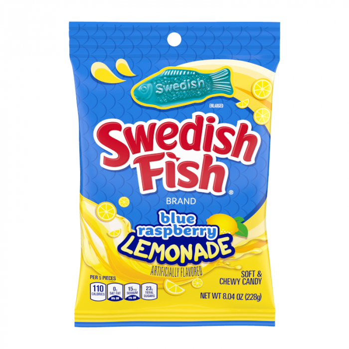Swedish Fish Blue Raspberry Lemonade (228g)