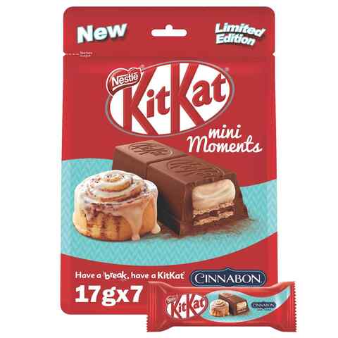 KitKat Cinnabon Pouch- 7 Count (119g)