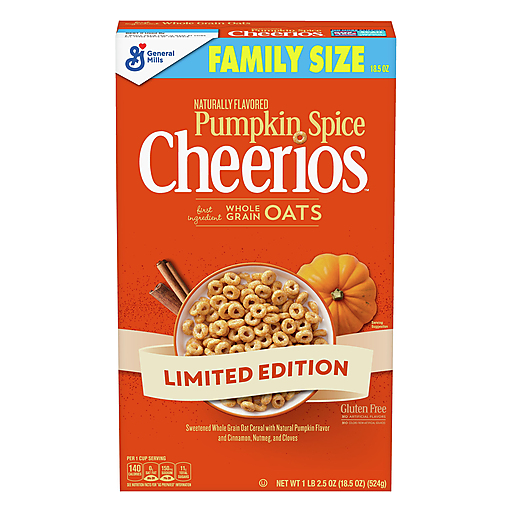 General Mills Pumpkin Spice Cheerios (524g)
