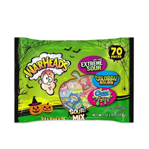Warheads Mixed Candy Bag- 70 Pieces (374g)