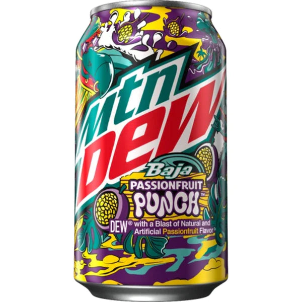 Mountain Dew Passionfruit Punch (355ml)