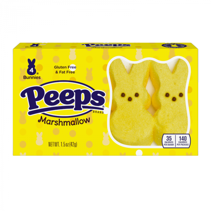 Peeps Yellow Marshmallow Bunnies (42g)