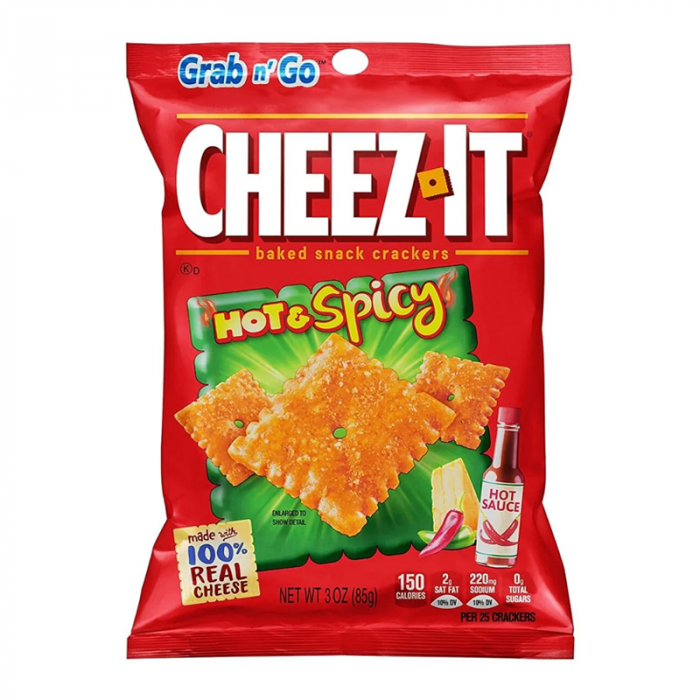 Cheez it hot and spicy 85g
