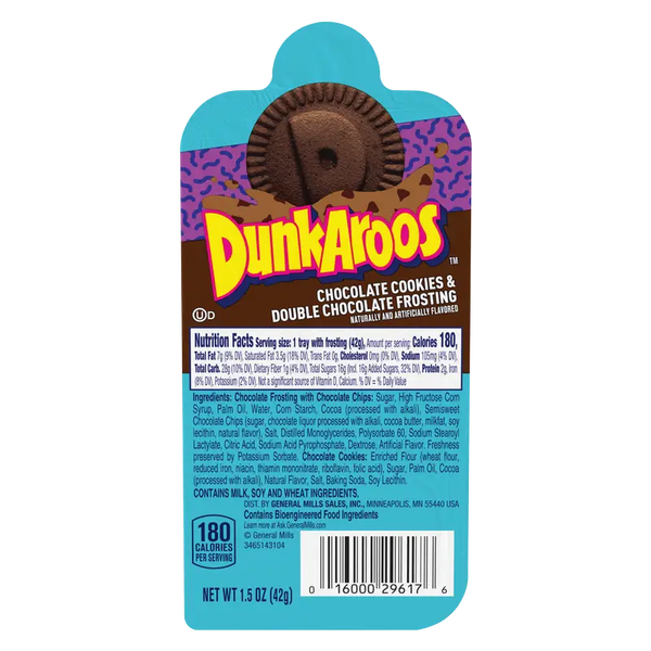 Dunkaroos Chocolate Cookies & Frosting (42g)