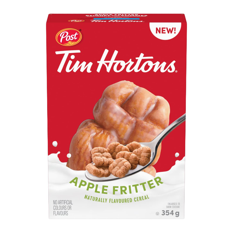 Post Tim Hortons Apple Fritter Cereal (354g)