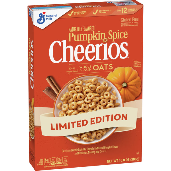 General Mills Pumpkin Spice Cheerios (306g)